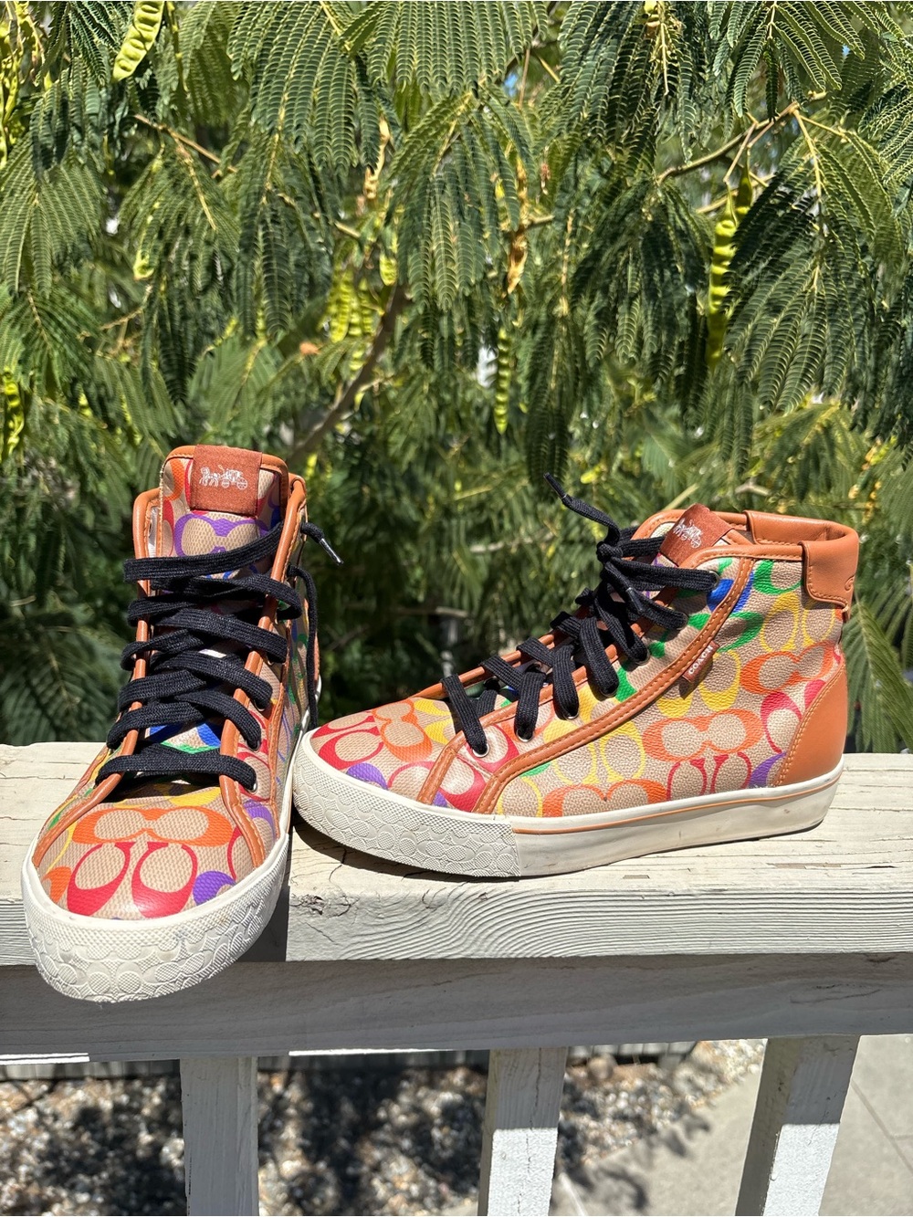 Coach CitySole High top platform shoes | 9.5B